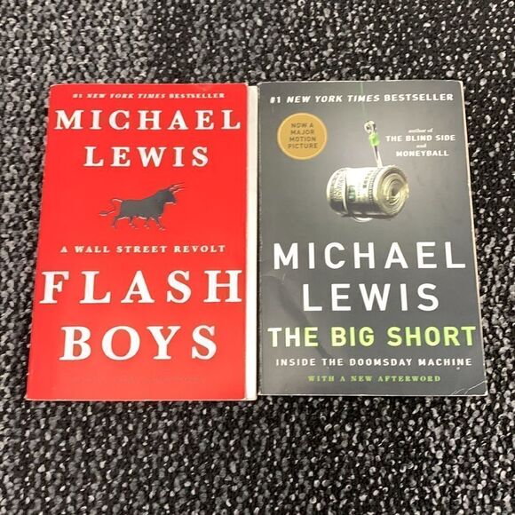 2x Books by Michael Lewis: Flash Boys & The Big Short - Picture 2 of 2